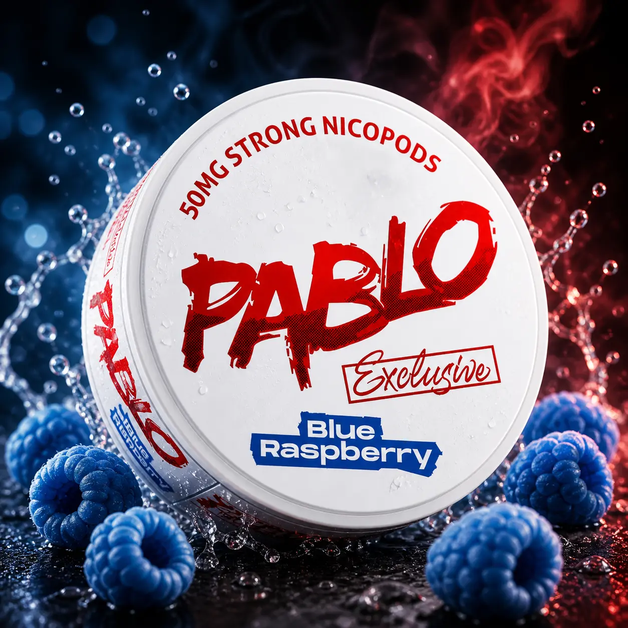 Pablo Exclusive Blue Raspberry